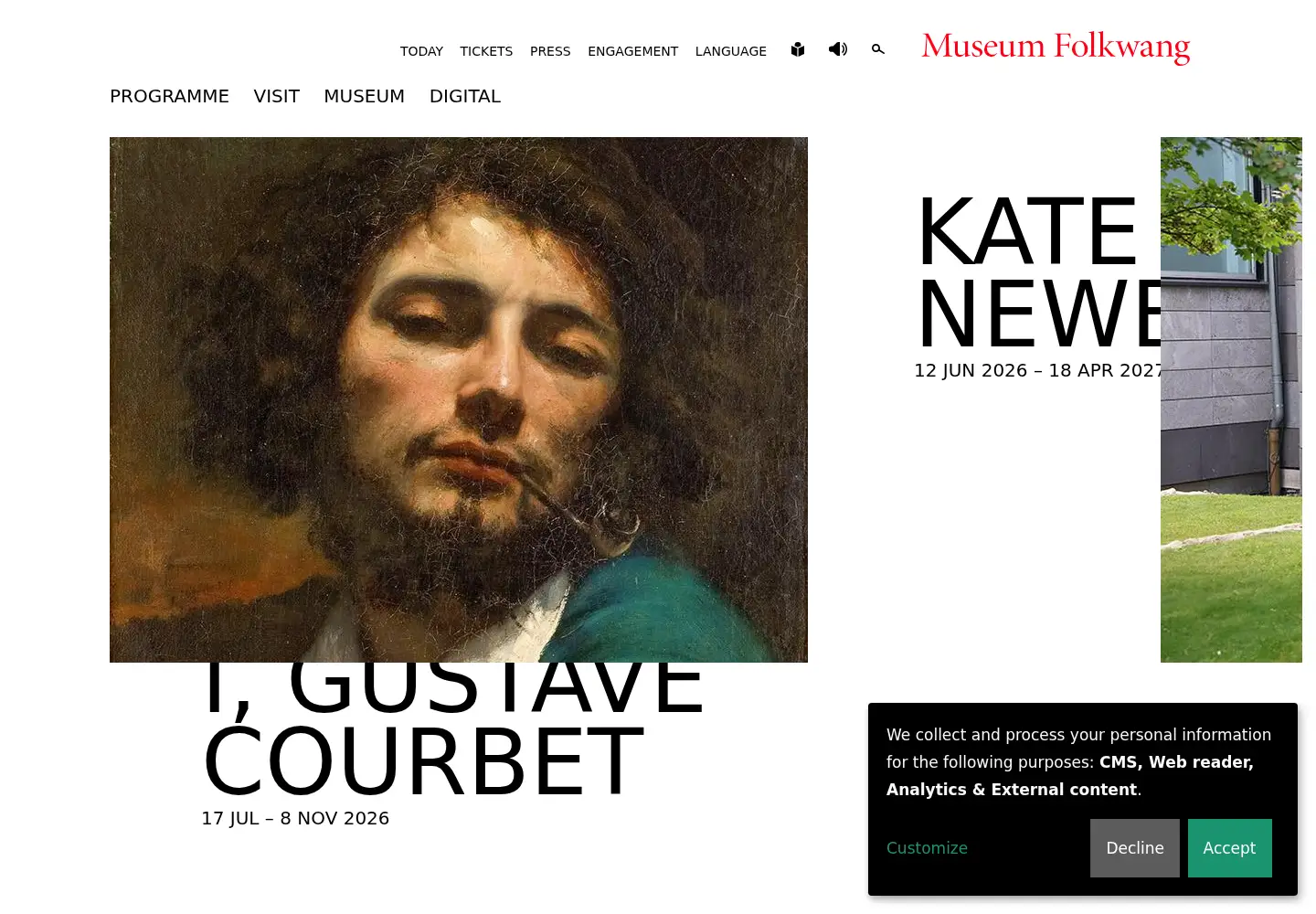 Screenshot of museum-folkwang.de