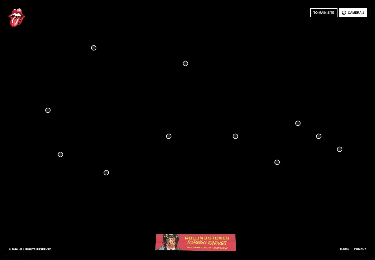 Screenshot of rollingstones.com
