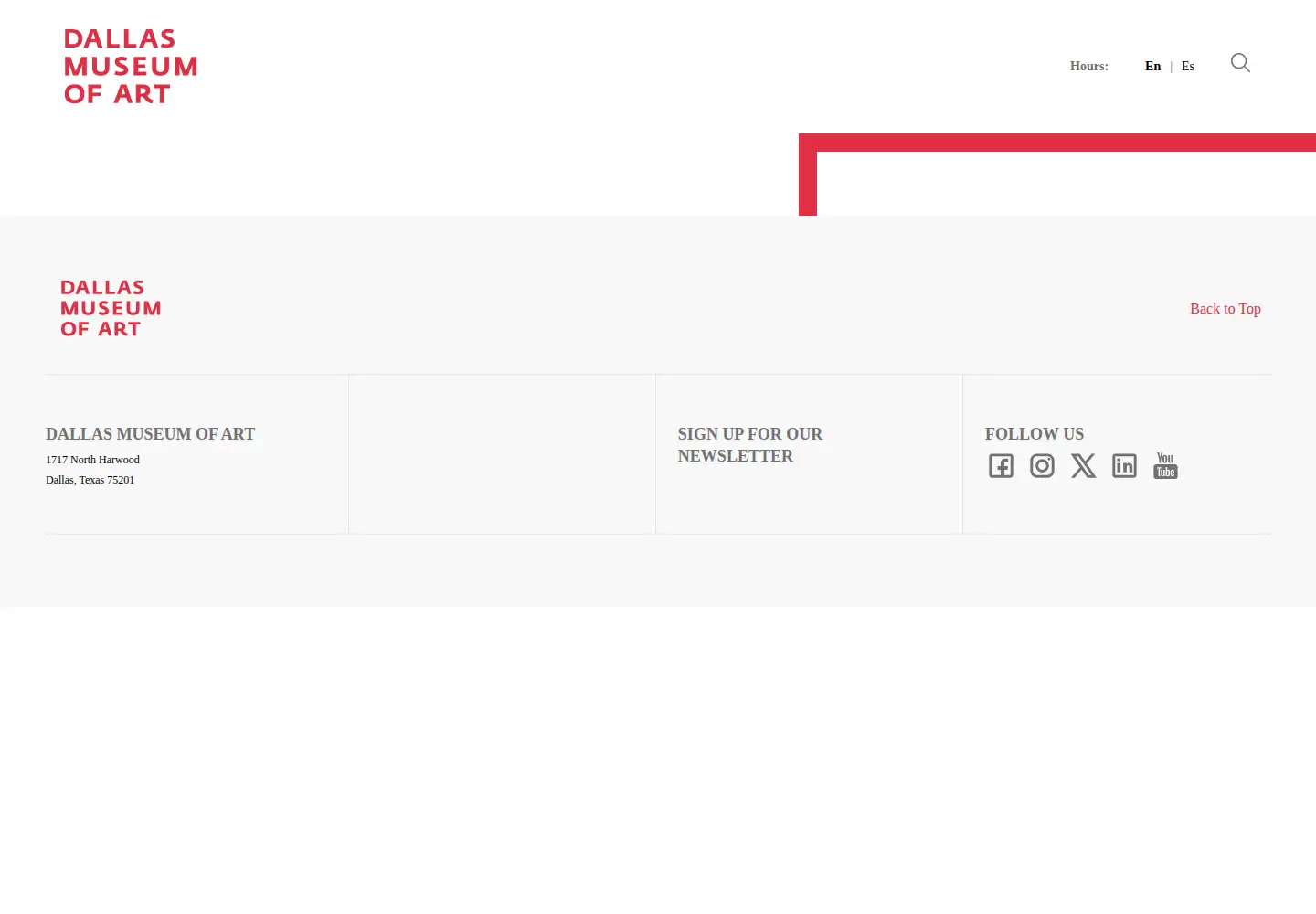 Screenshot of dma.org