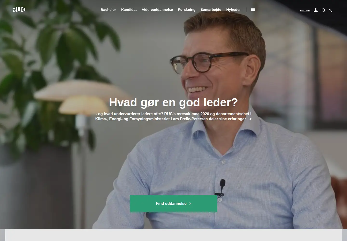 Screenshot of ruc.dk