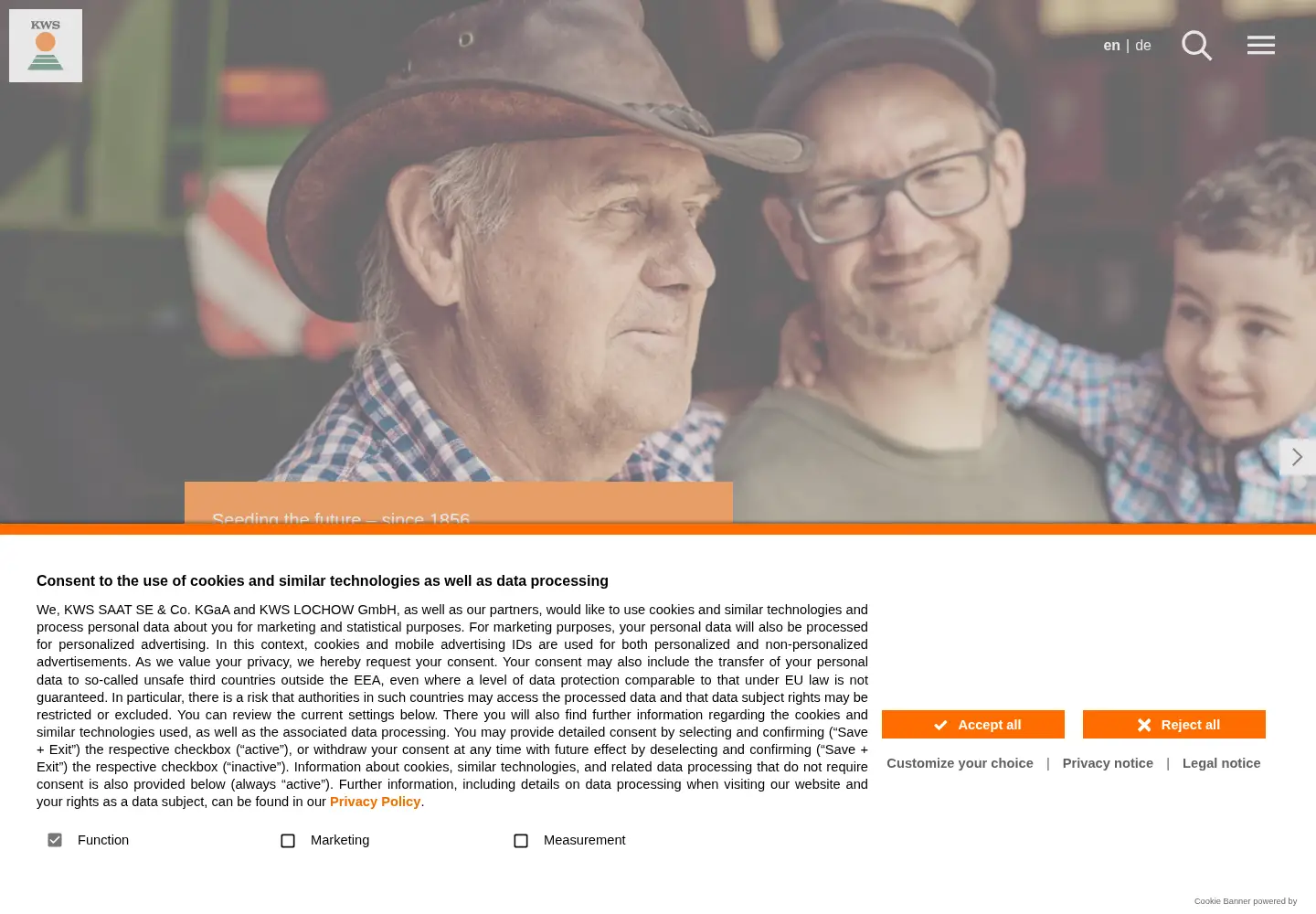 Screenshot of kws.com