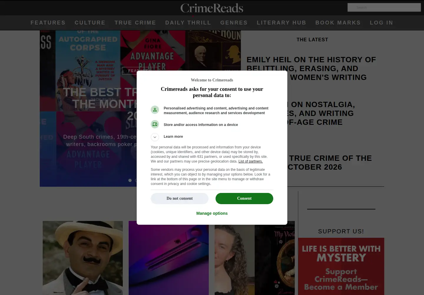 Screenshot of crimereads.com