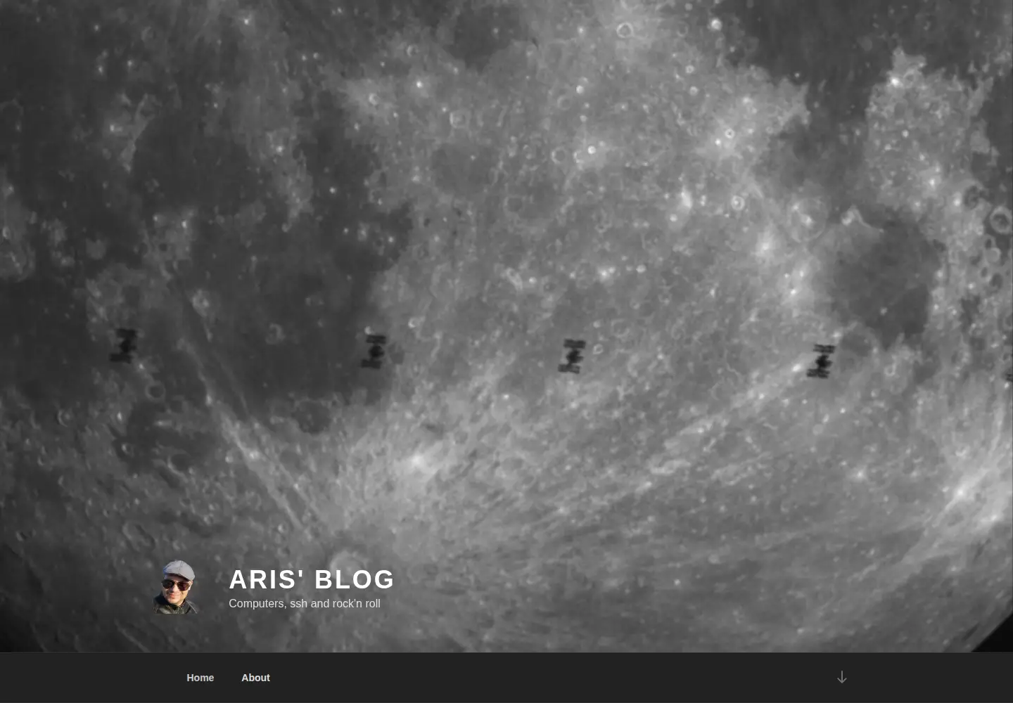 Captured homepage of 0xbadc0de.be in the current scan