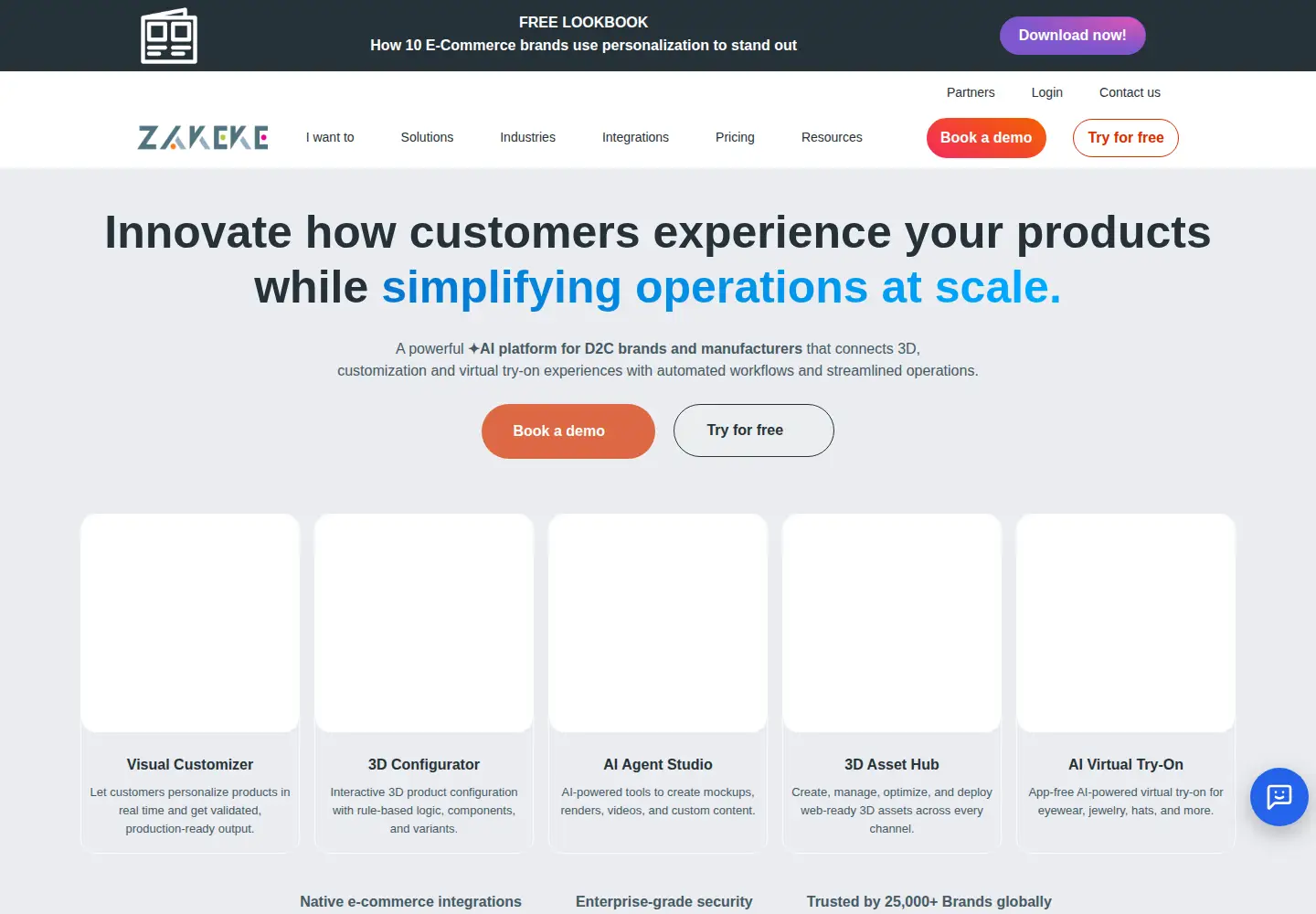 Screenshot of zakeke.com