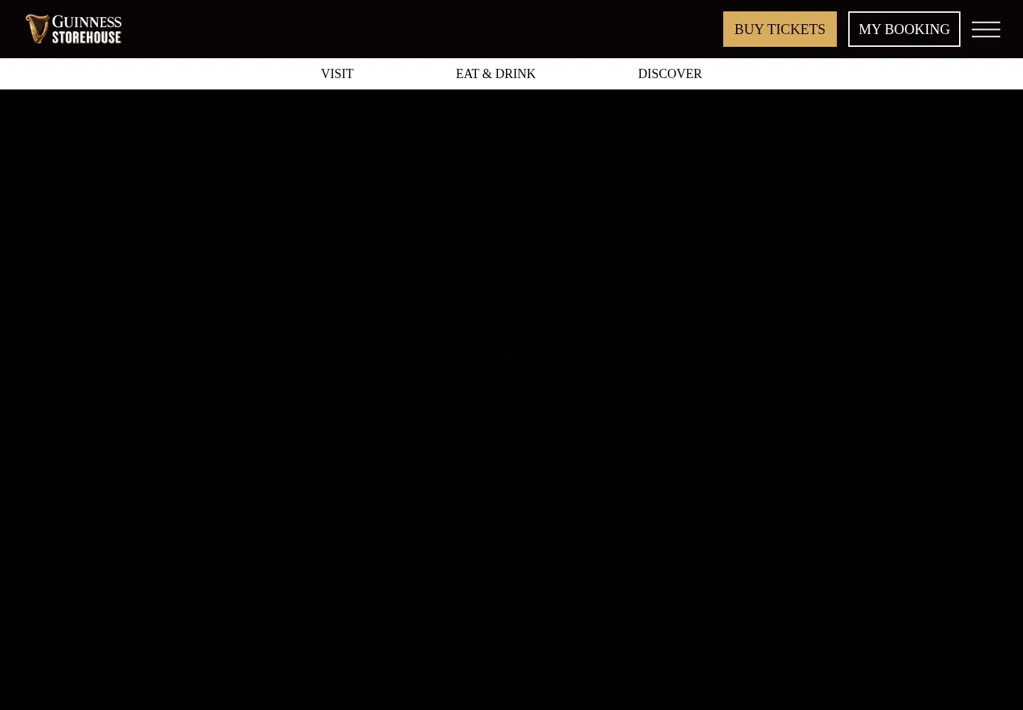 Screenshot of guinness-storehouse.com