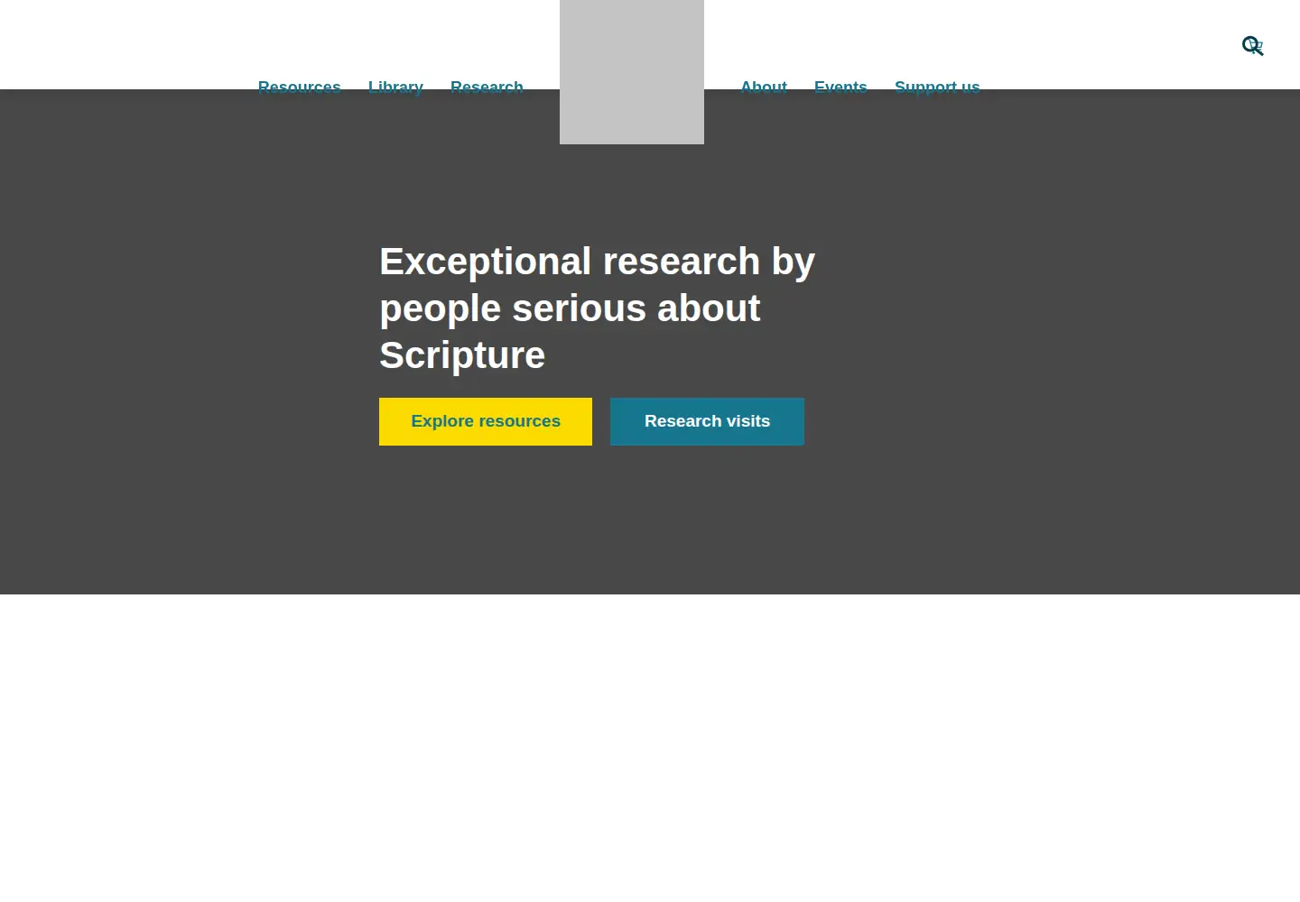 Screenshot of tyndalehouse.com