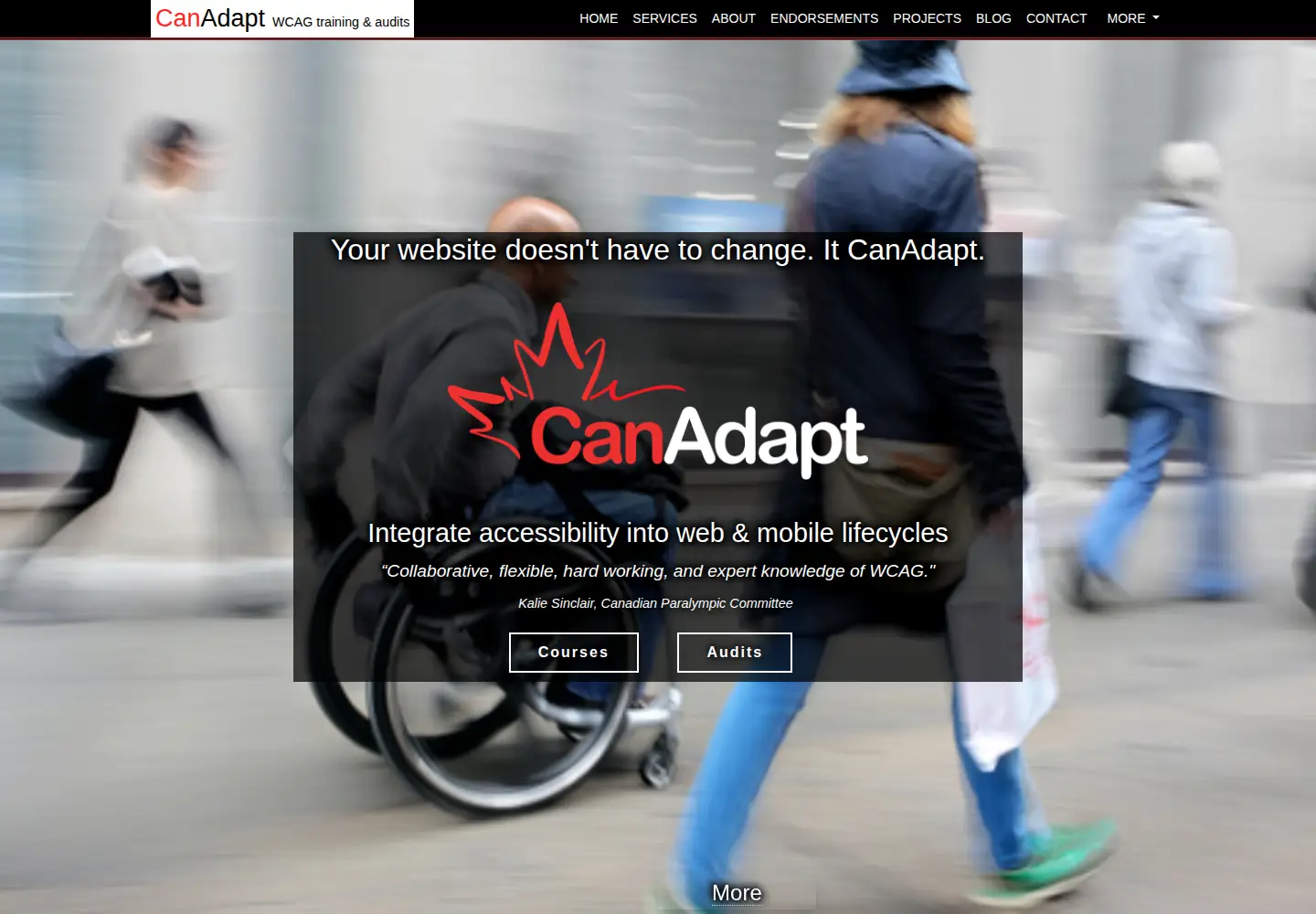 Screenshot of davidmacd.com