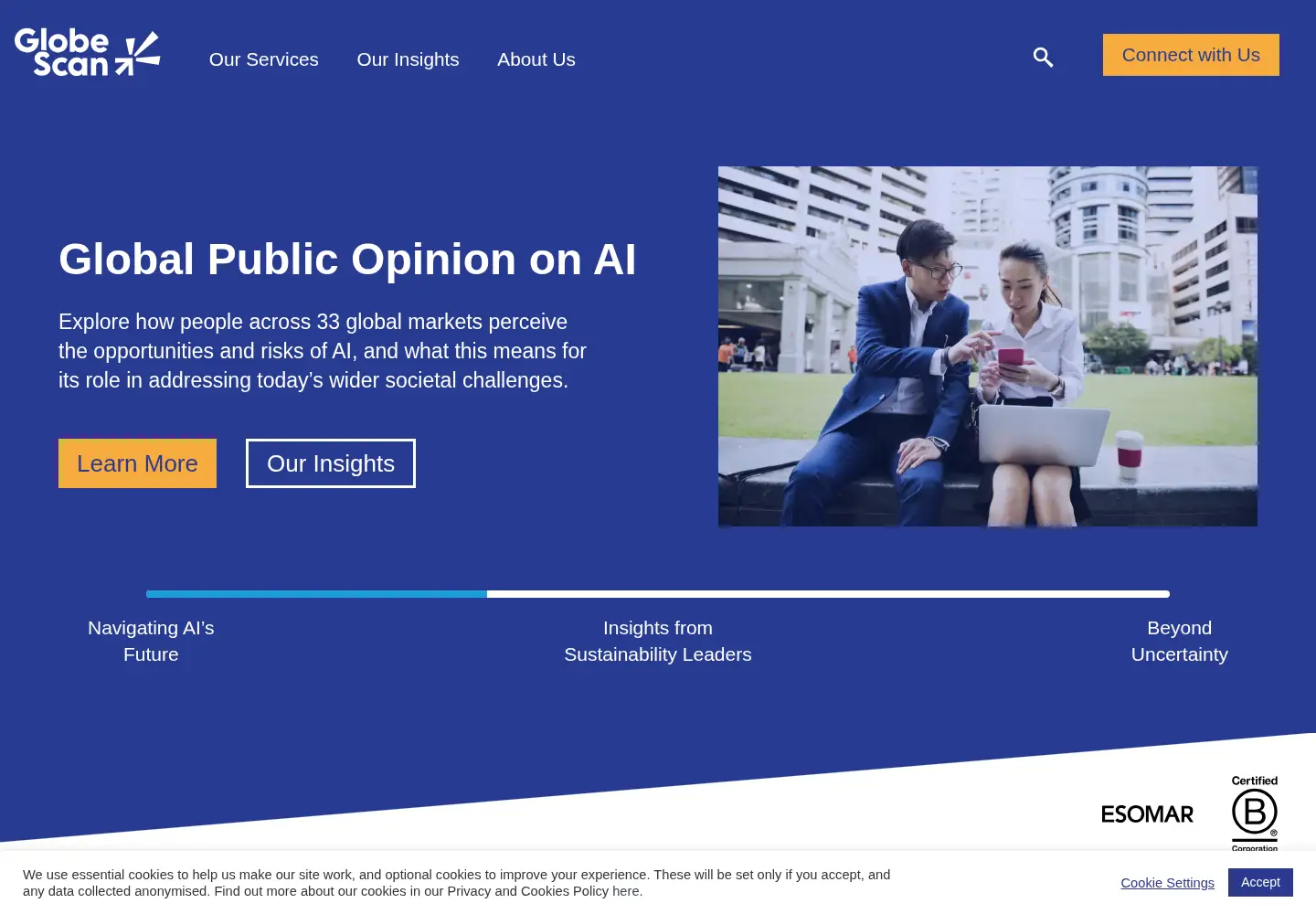 Screenshot of globescan.com