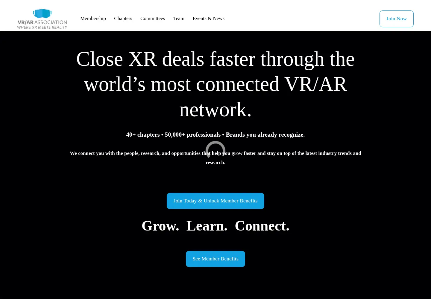 Screenshot of thevrara.com