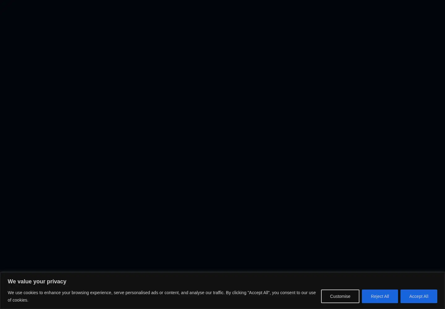 Captured homepage of framestore.com in the current scan