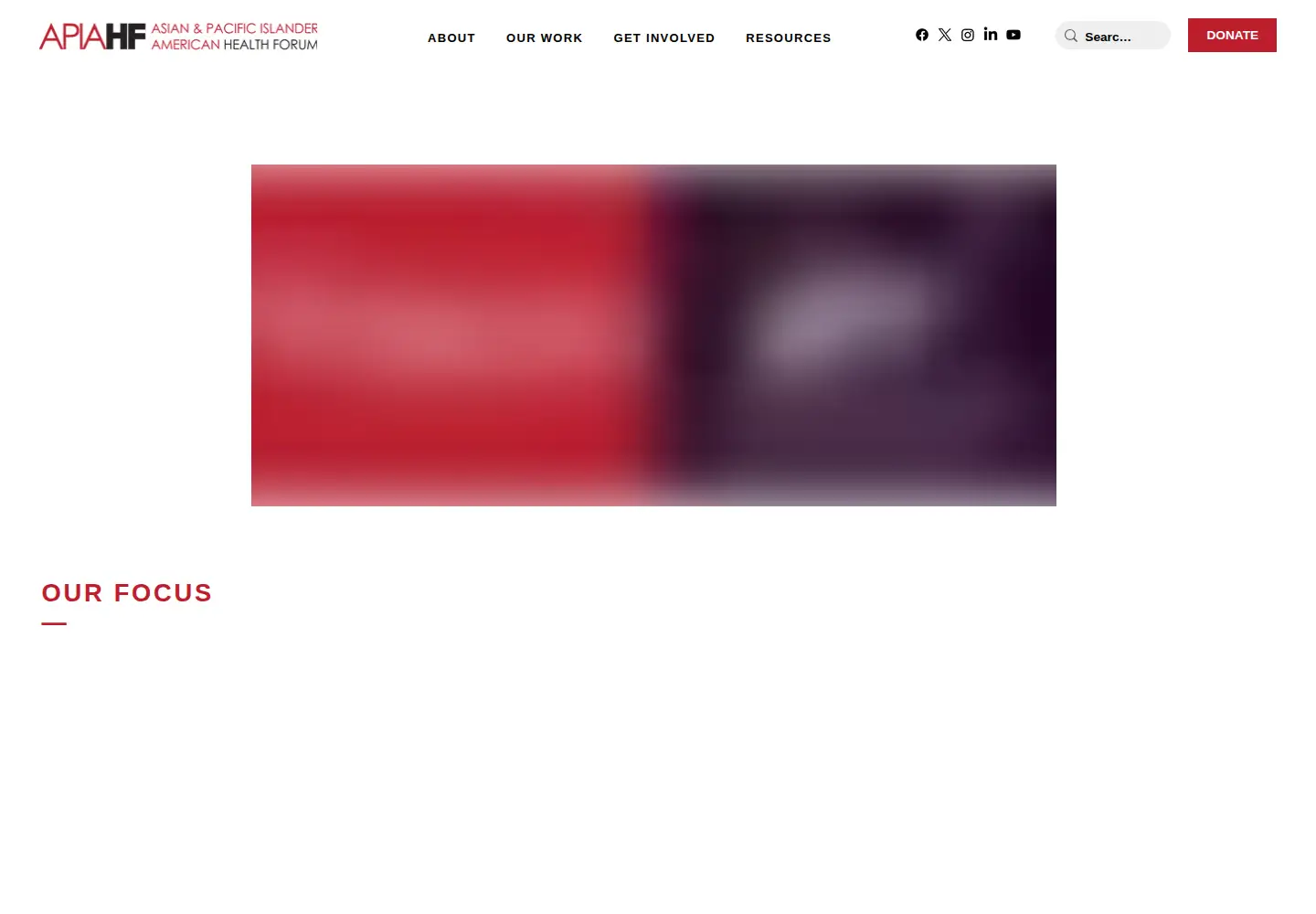 Screenshot of apiahf.org