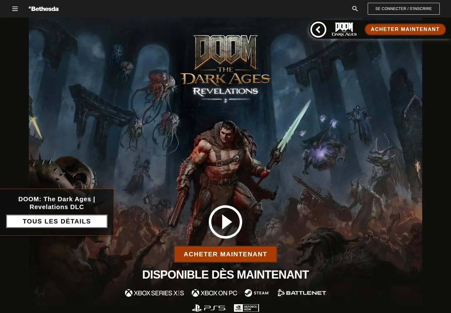Screenshot of doom.com