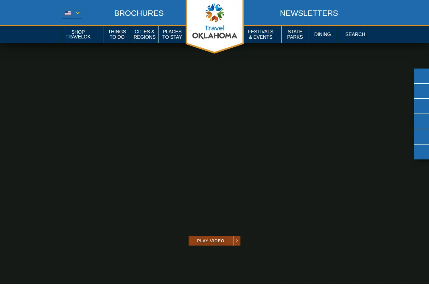 Captured homepage of travelok.com in the current scan
