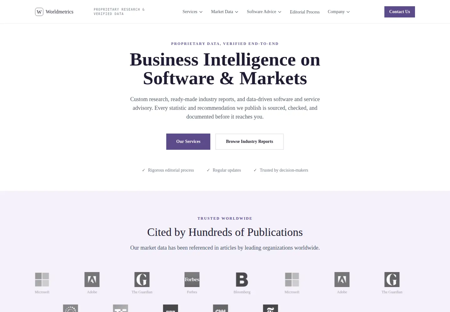 Screenshot of worldmetrics.org