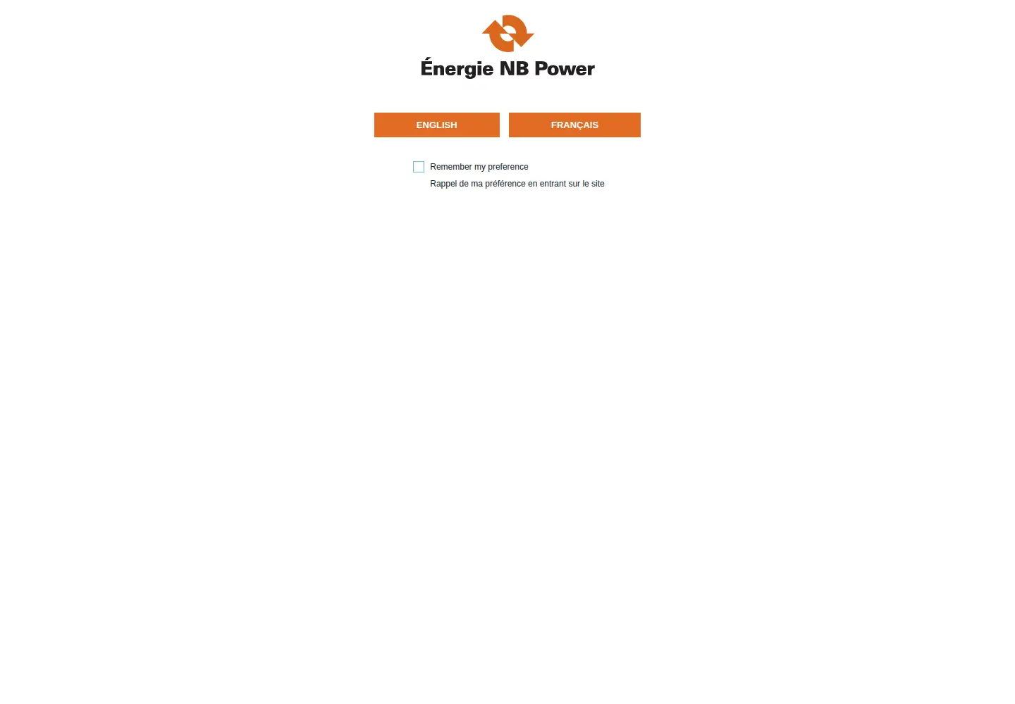 Captured homepage of nbpower.com in the current scan