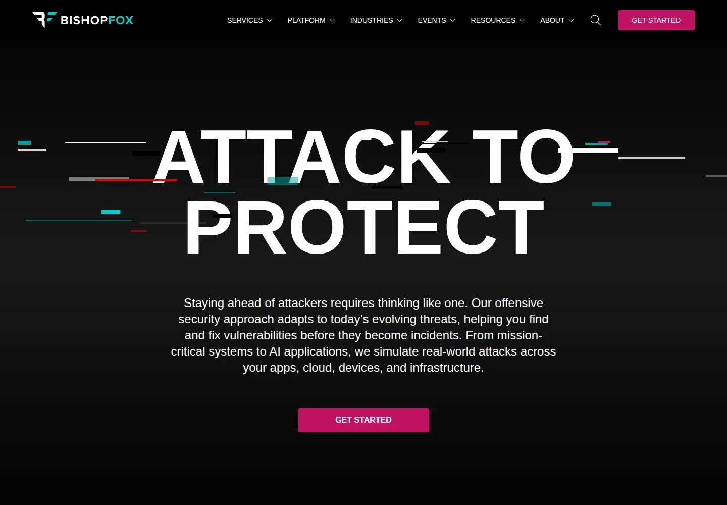 Screenshot of bishopfox.com