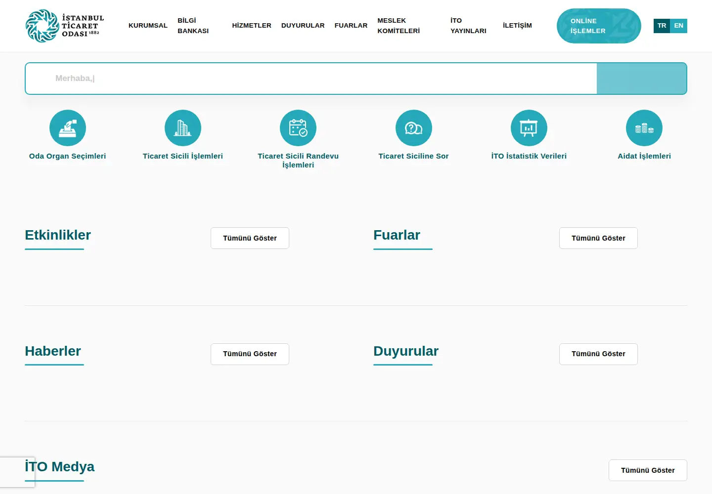 Screenshot of ito.org.tr