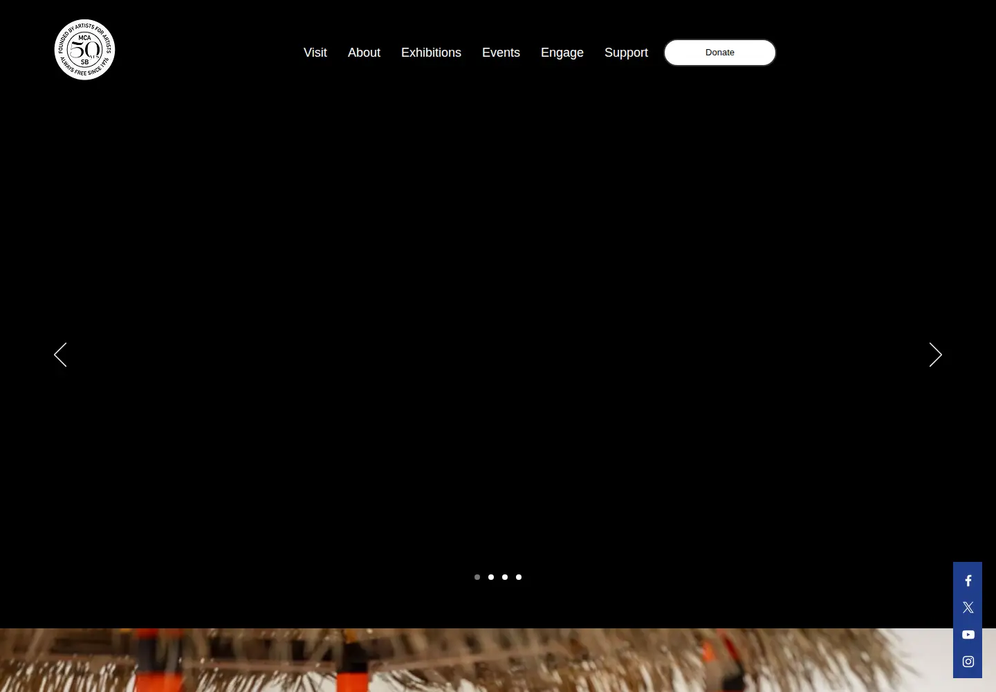 Captured homepage of mcasantabarbara.org in the current scan