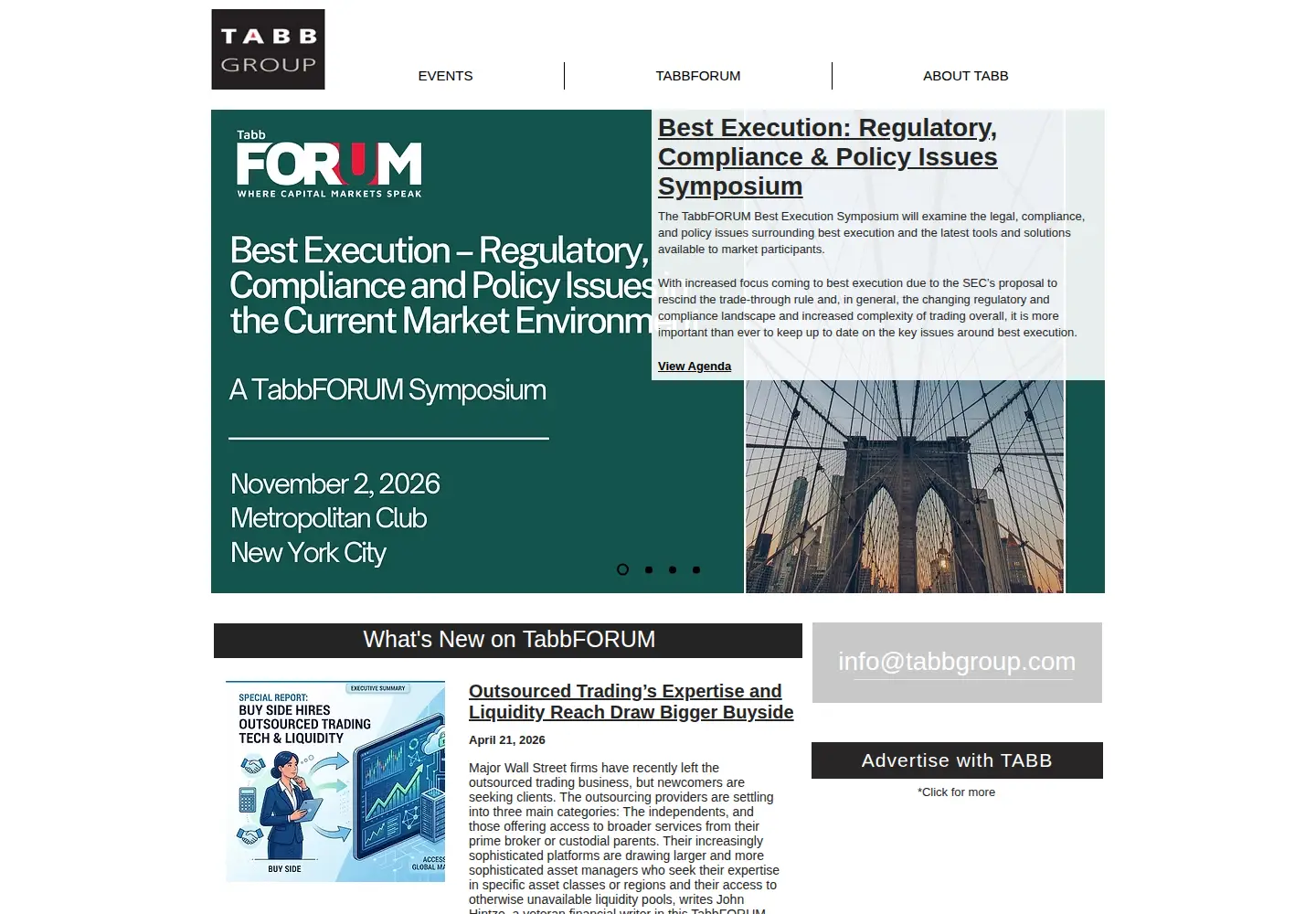 Screenshot of tabbgroup.com