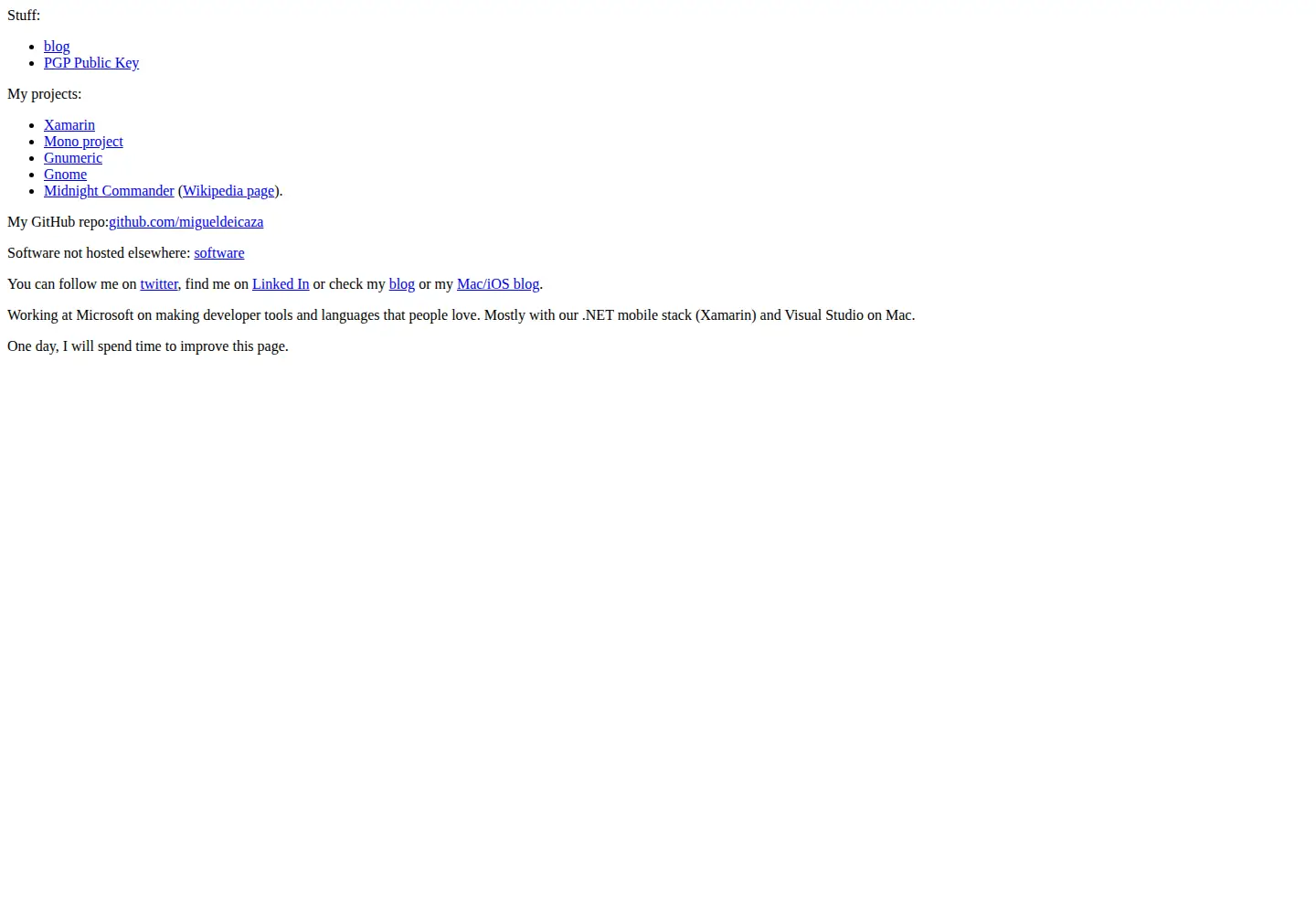 Screenshot of tirania.org