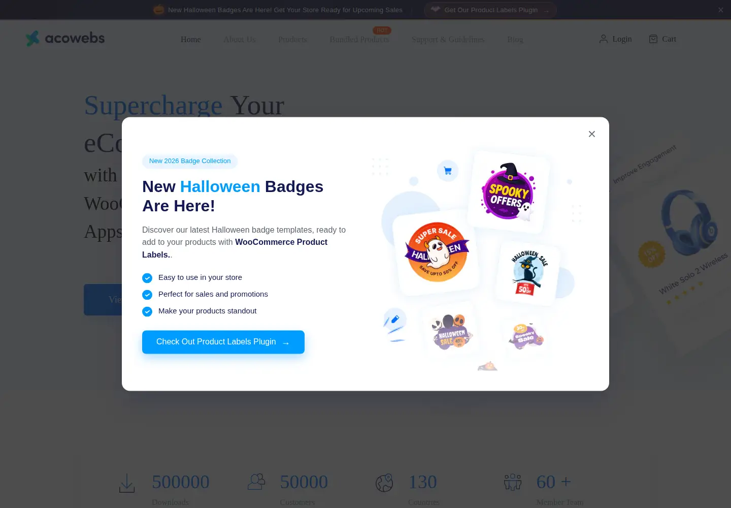 Screenshot of acowebs.com