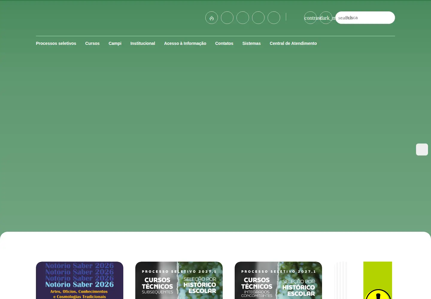 Screenshot of ifce.edu.br
