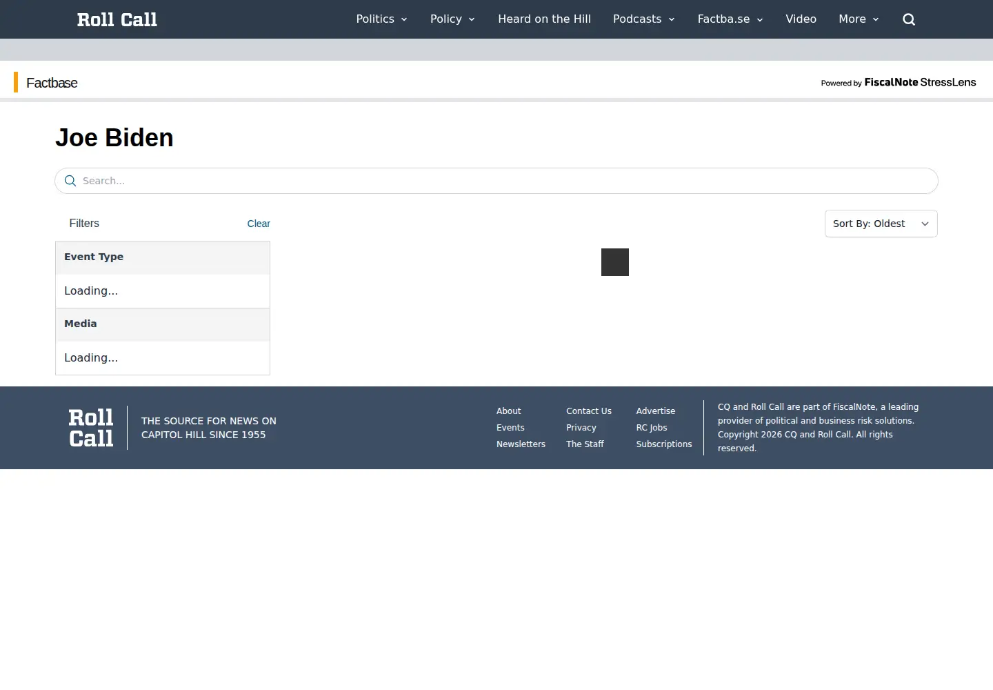 Screenshot of factba.se