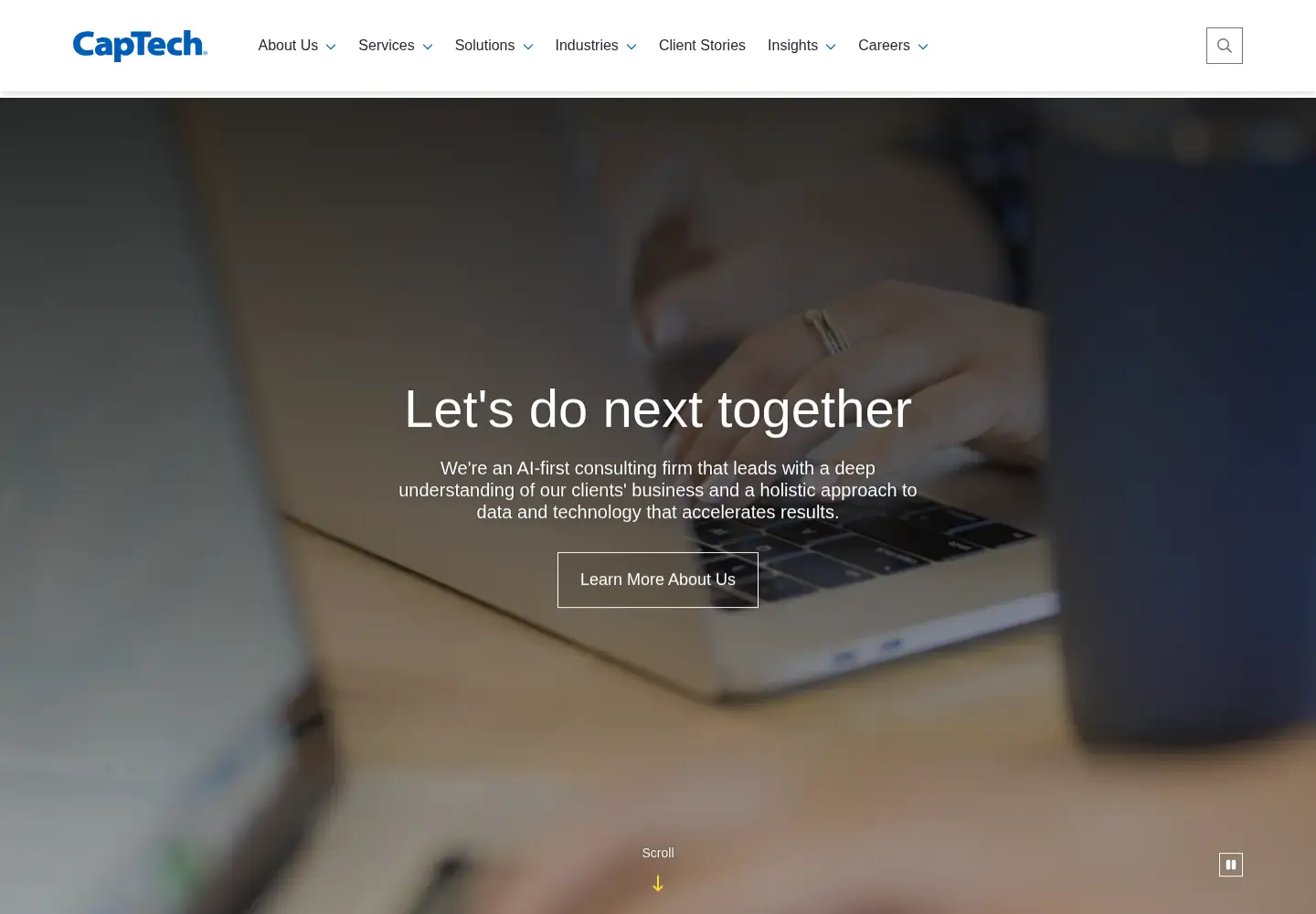 Screenshot of captechconsulting.com
