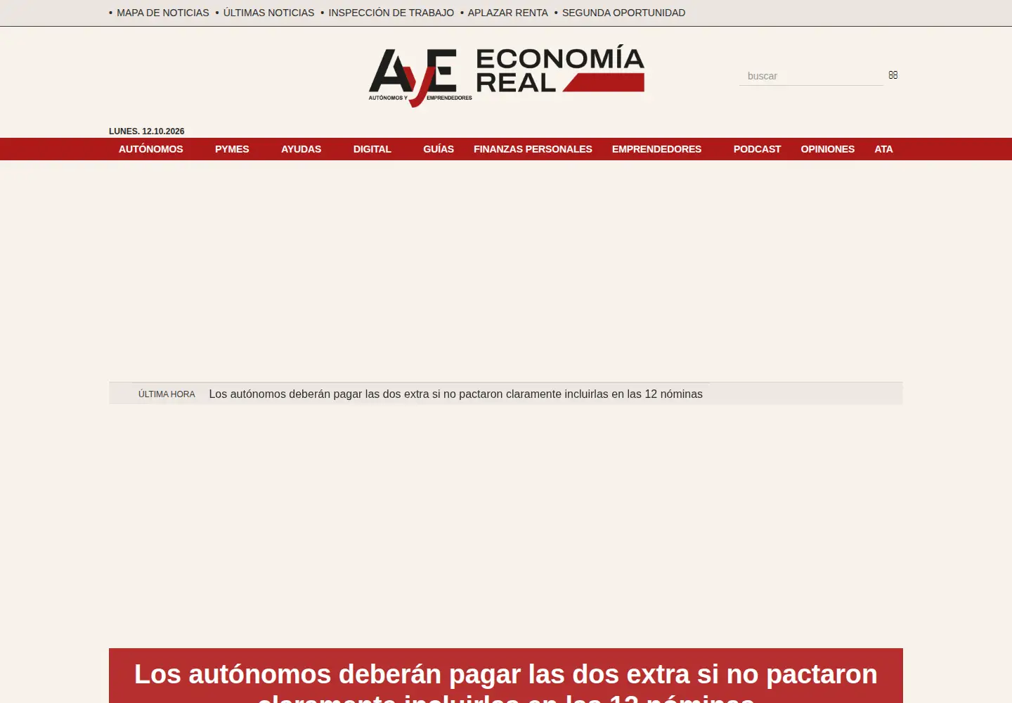 Screenshot of autonomosyemprendedor.es