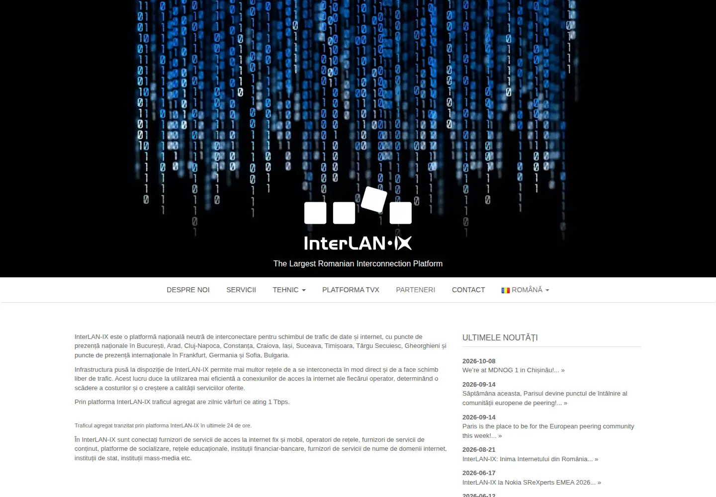 Screenshot of interlan.ro