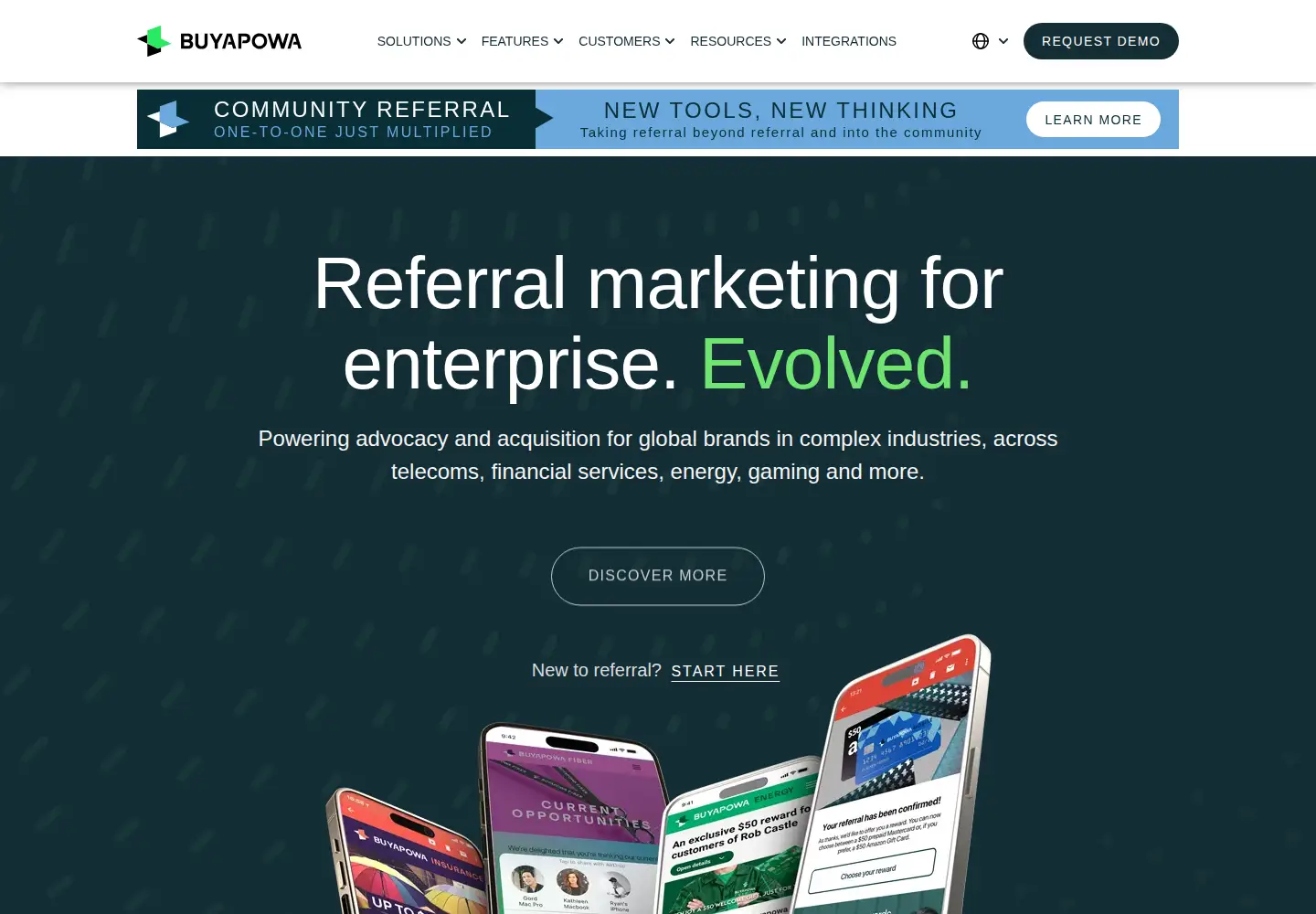 Captured homepage of buyapowa.com in the current scan