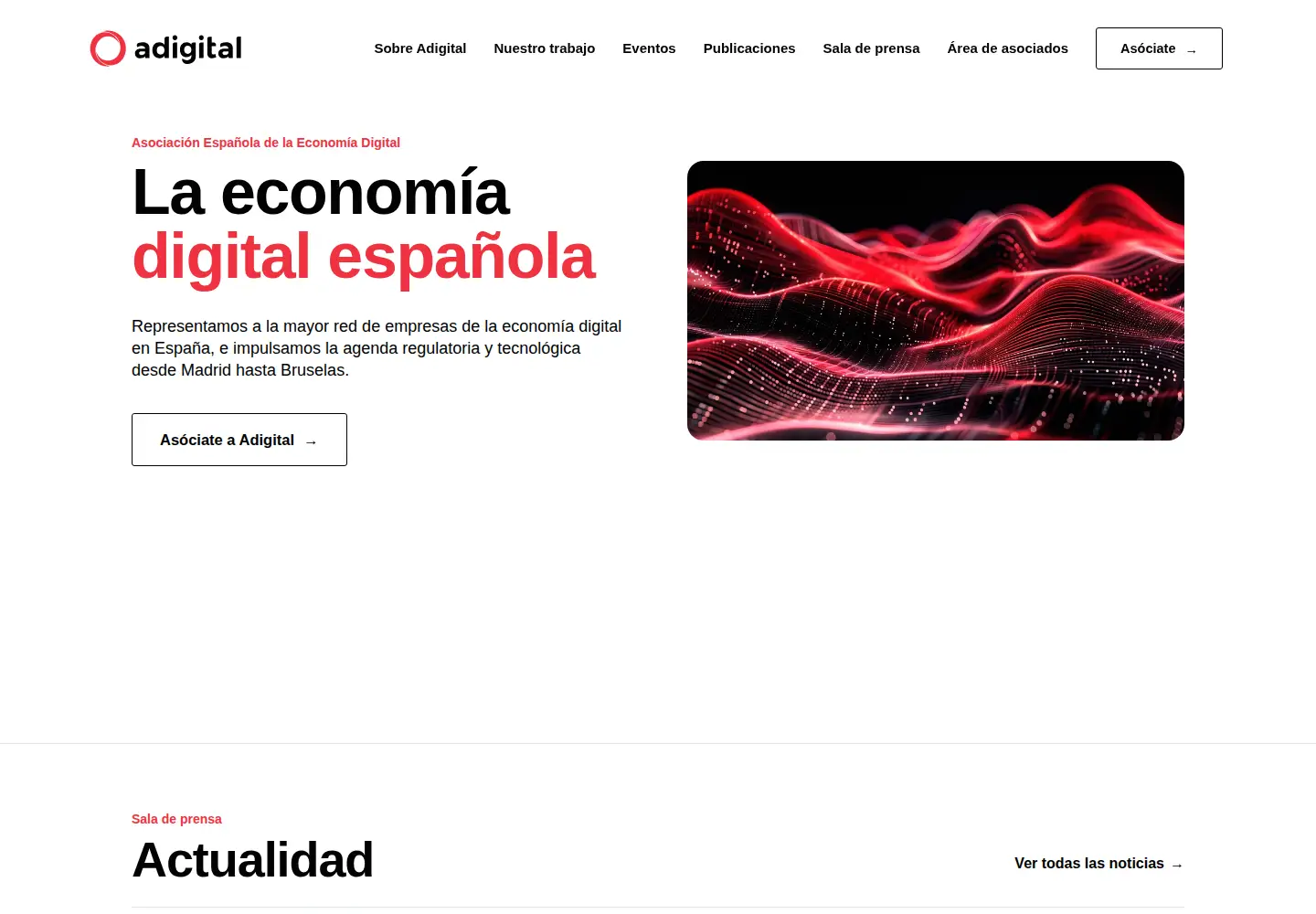 Screenshot of adigital.org
