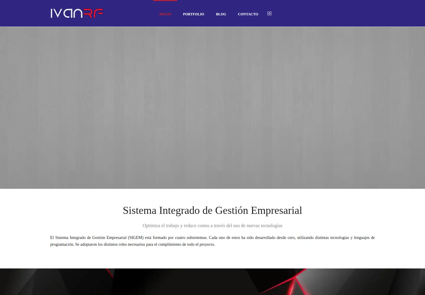 Screenshot of ivanrf.com
