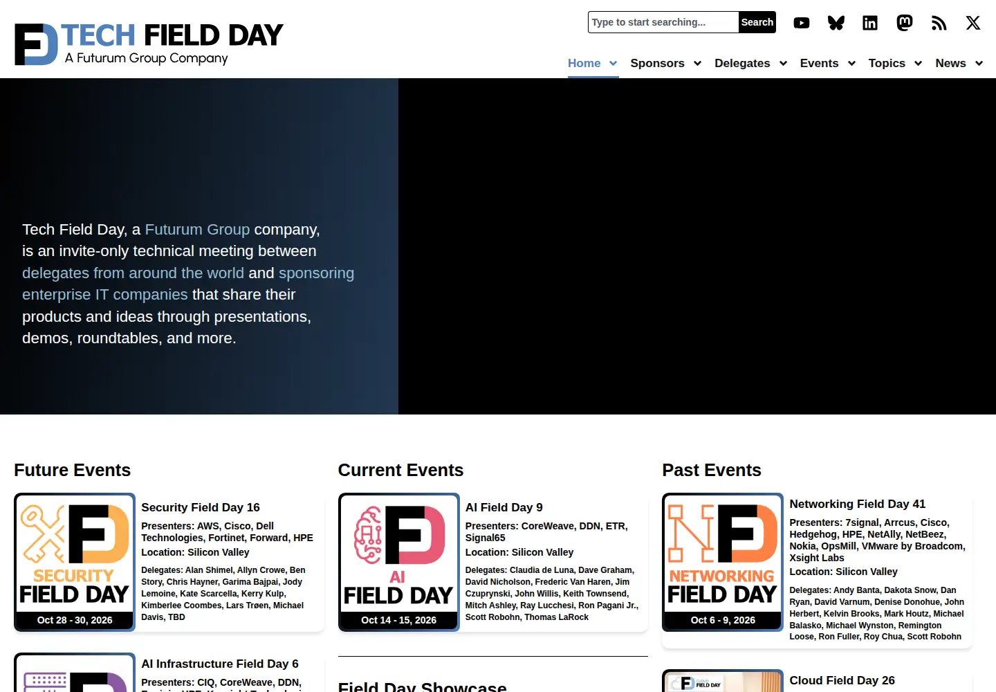 Screenshot of techfieldday.com