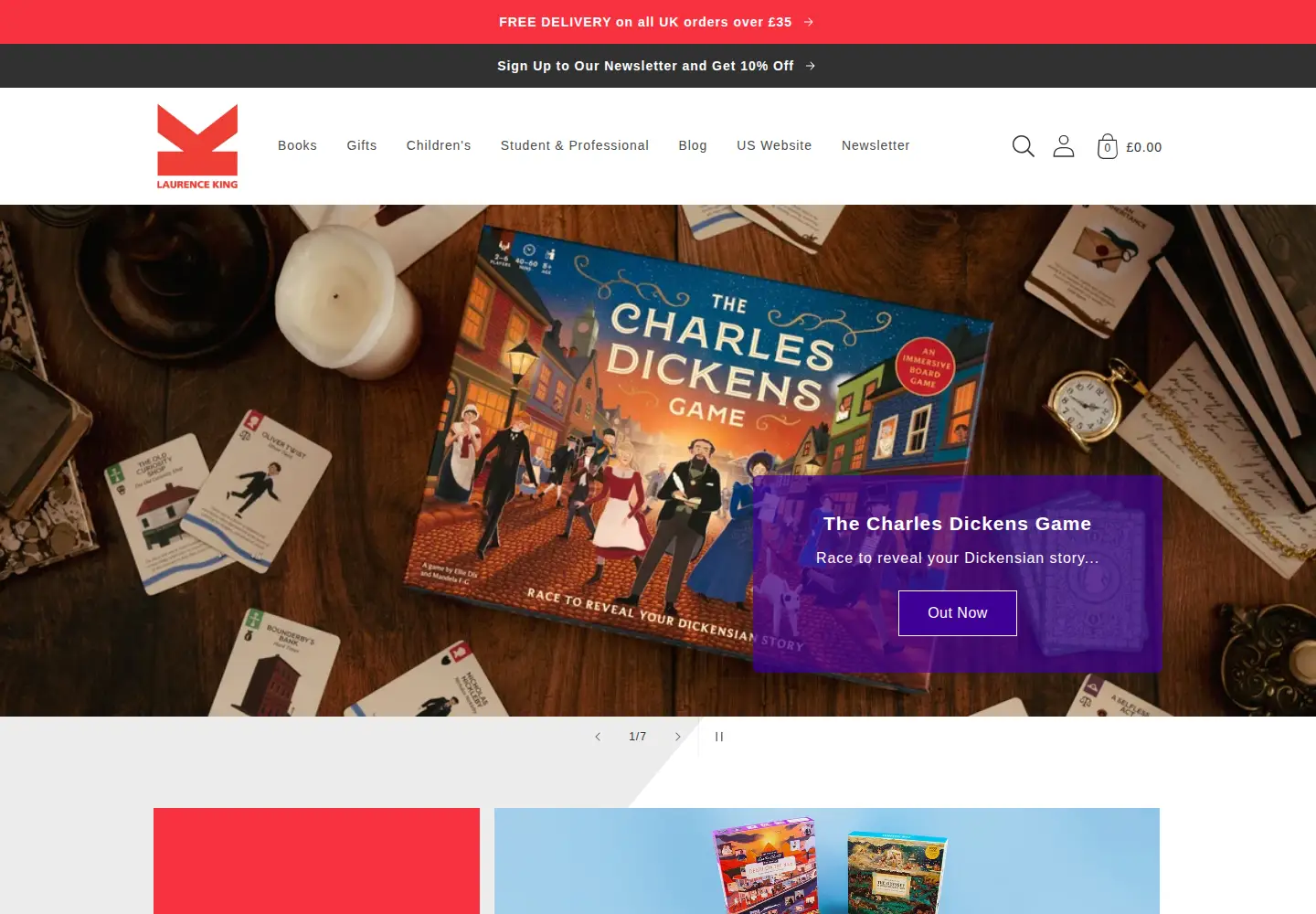 Screenshot of laurenceking.com