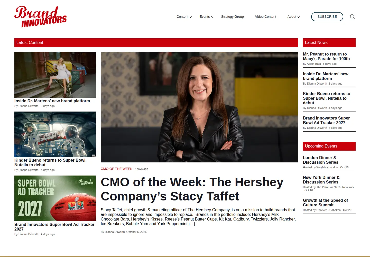 Screenshot of brand-innovators.com