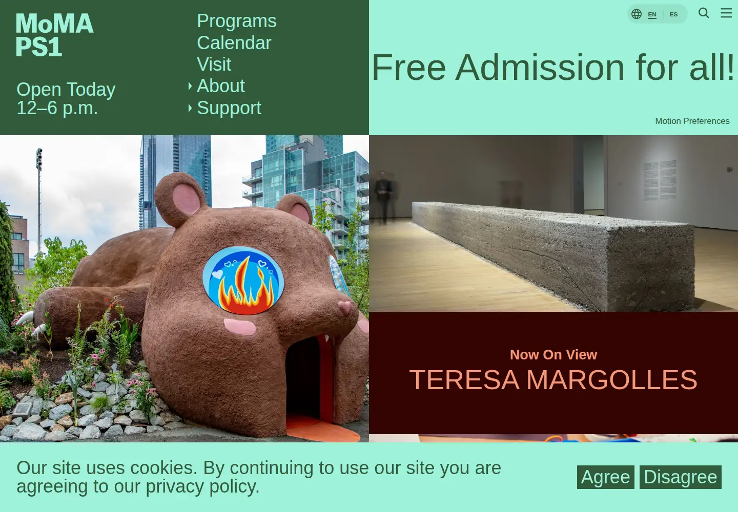 Screenshot of momaps1.org