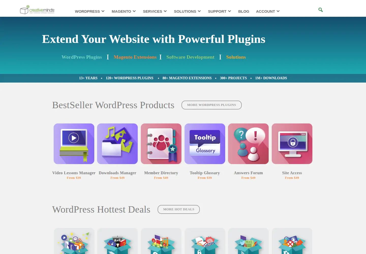 Screenshot of cminds.com