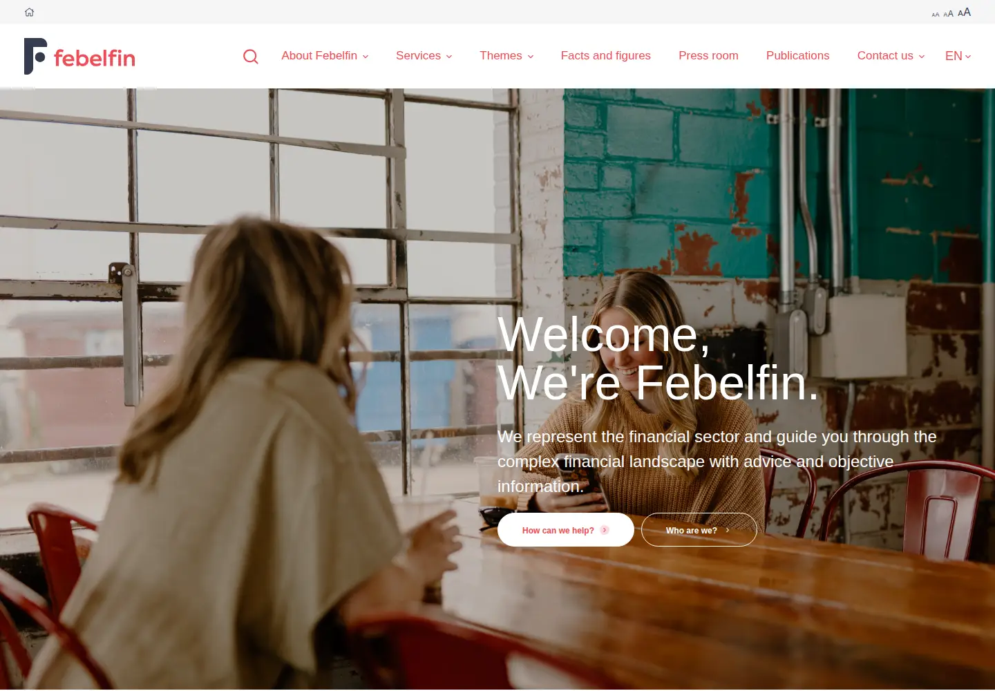Screenshot of febelfin.be