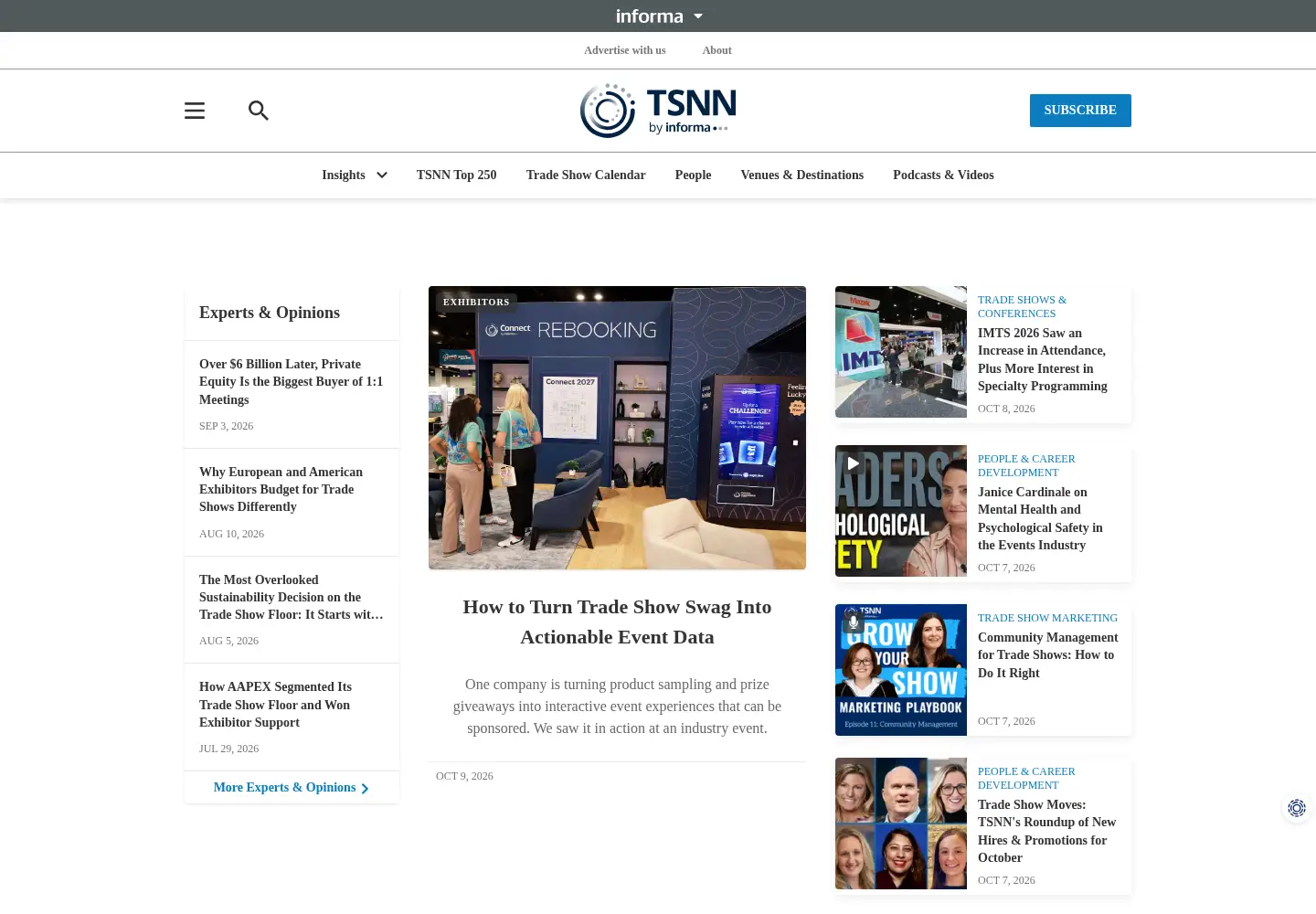 Screenshot of tsnn.com
