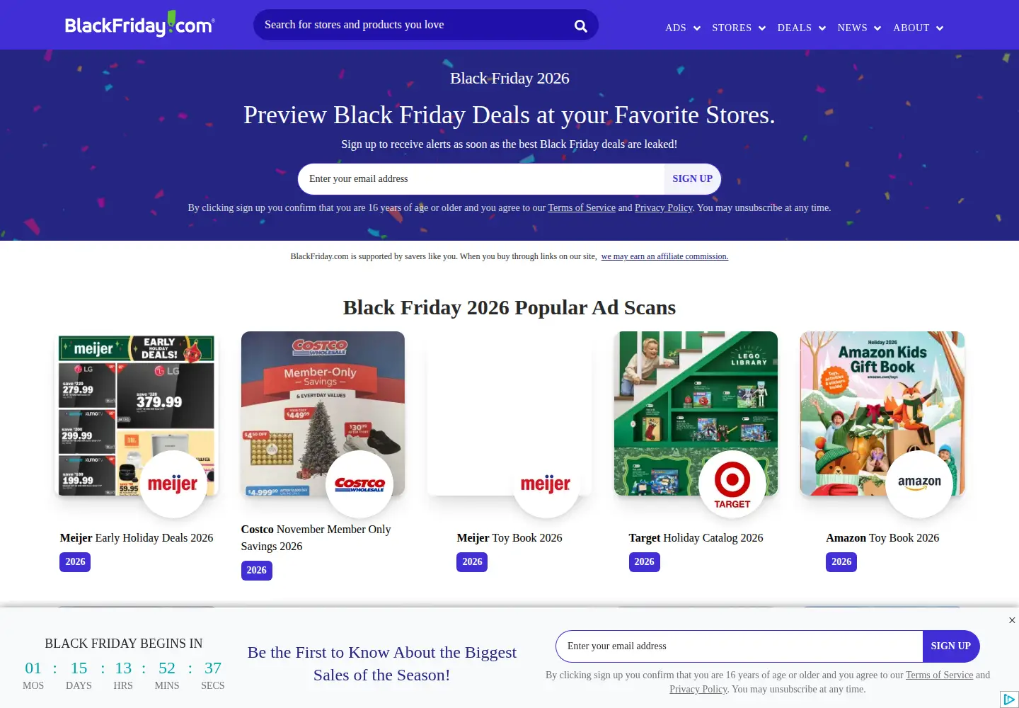 Screenshot of blackfriday.com