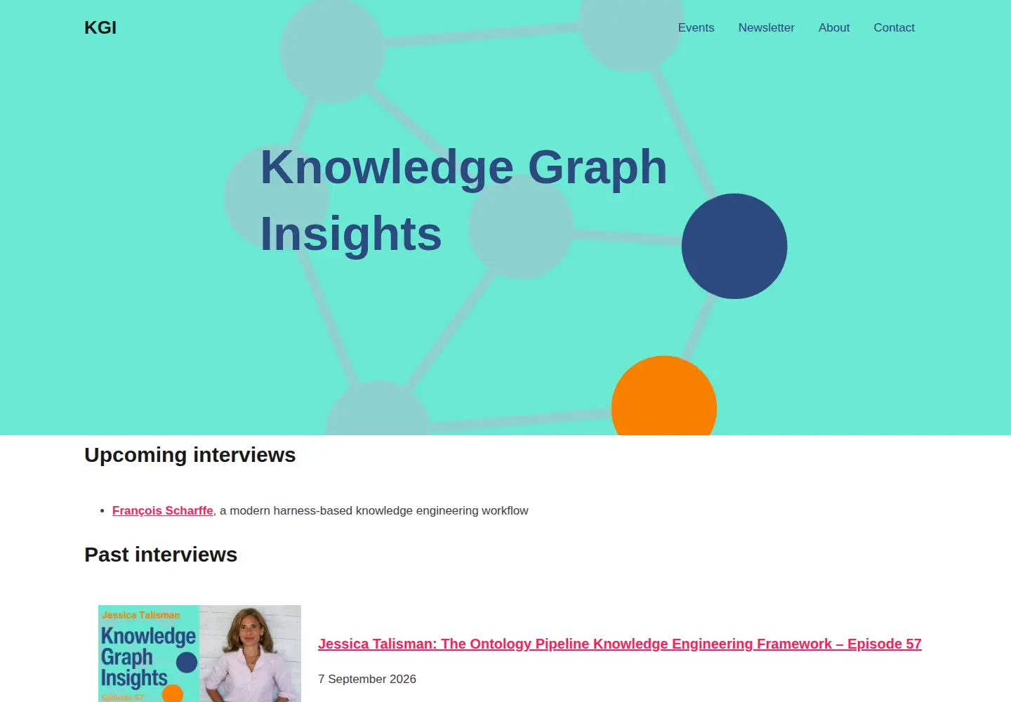 Screenshot of knowledgegraphinsights.com