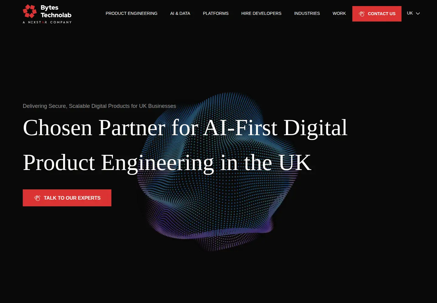 Screenshot of bytestechnolab.com