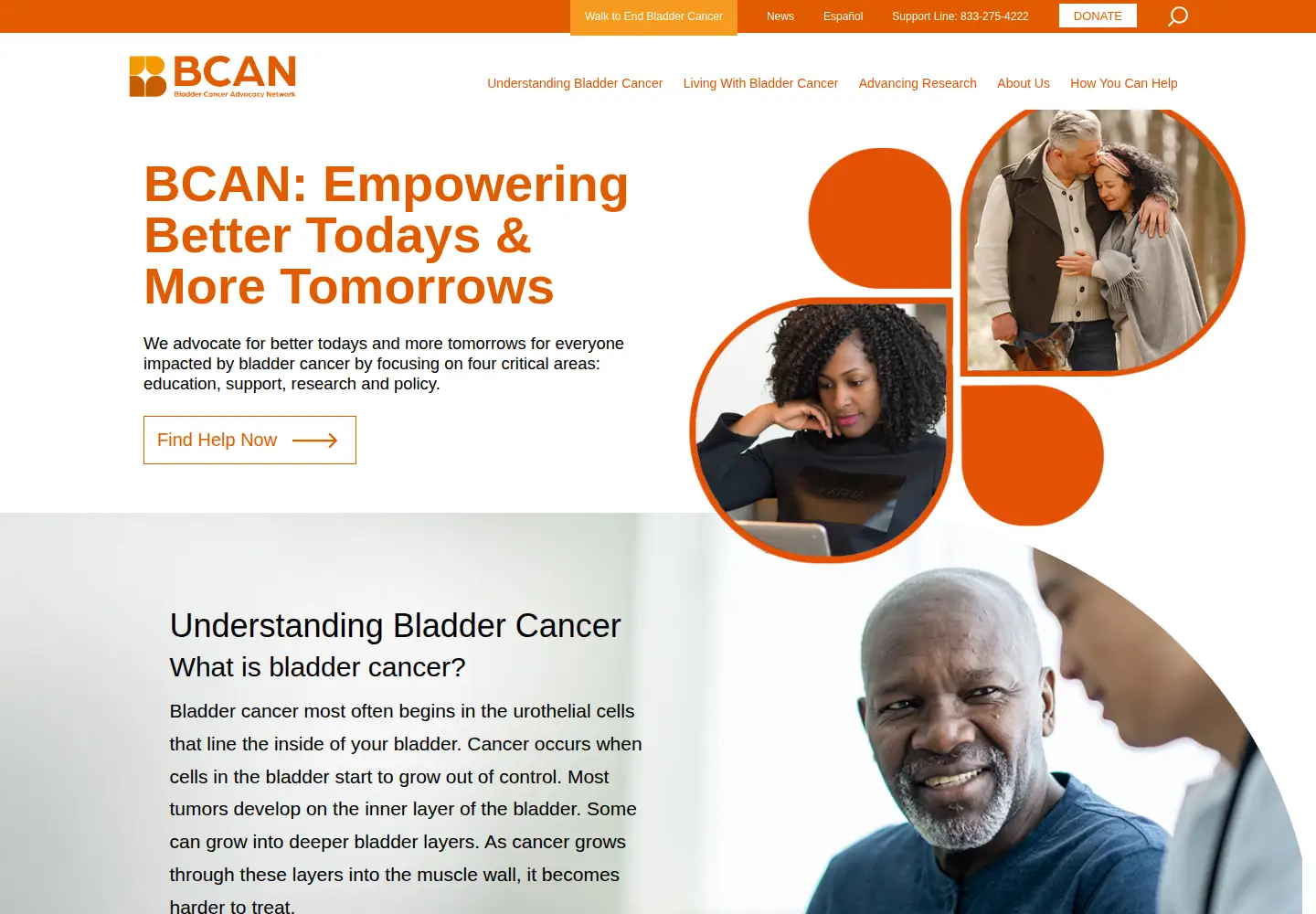 Screenshot of bcan.org