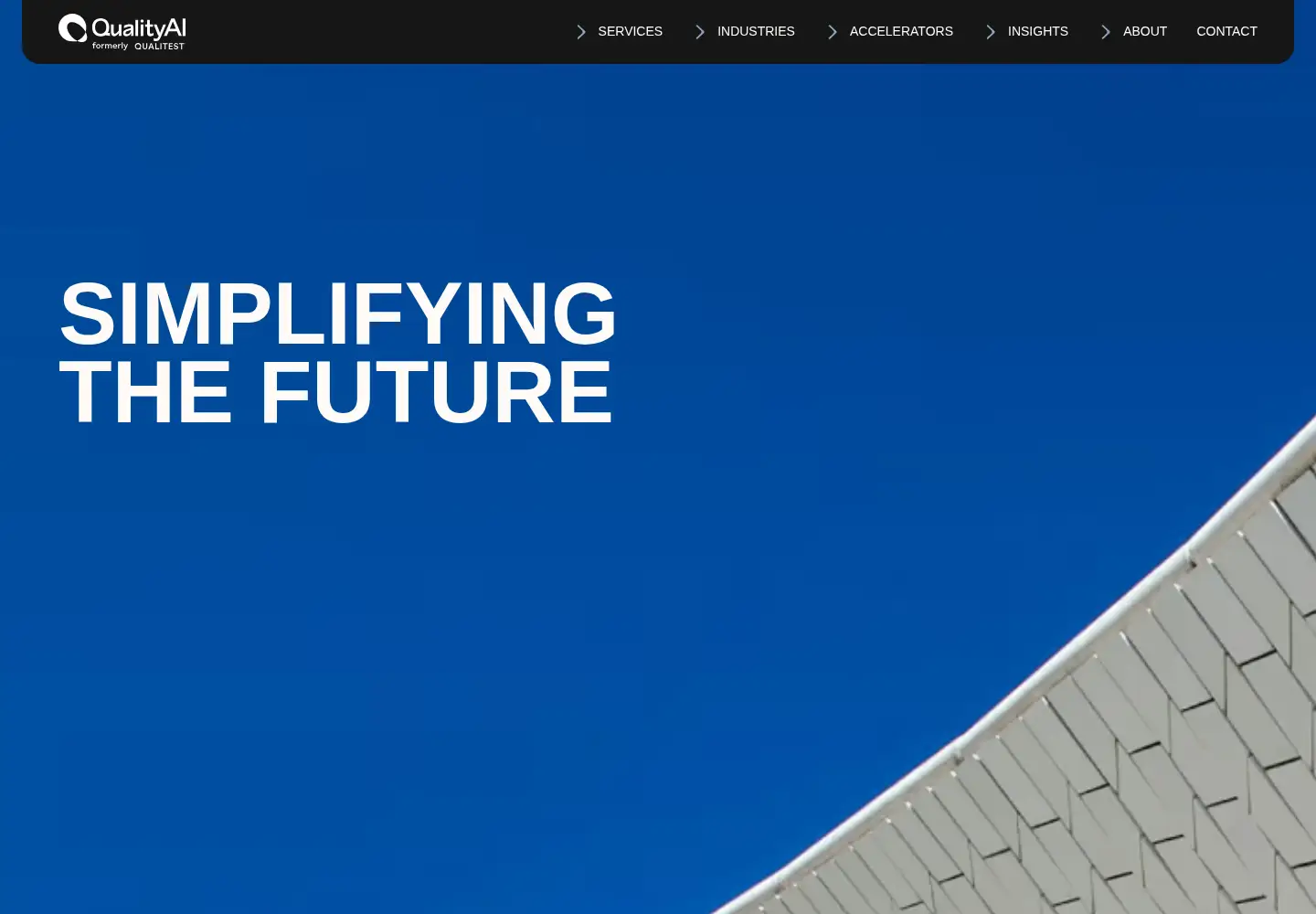Captured homepage of qualitestgroup.com in the current scan