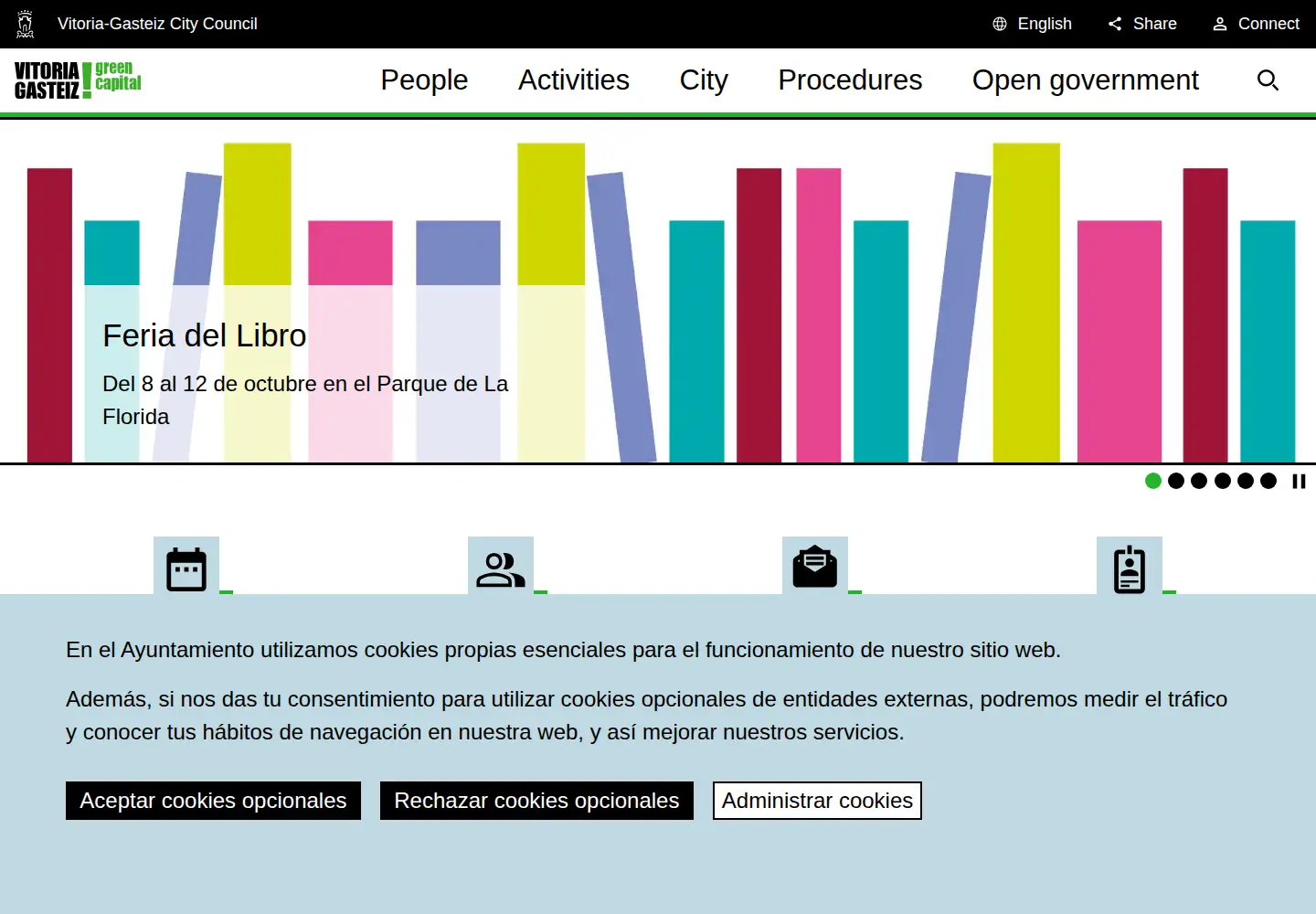 Captured homepage of vitoria-gasteiz.org in the current scan