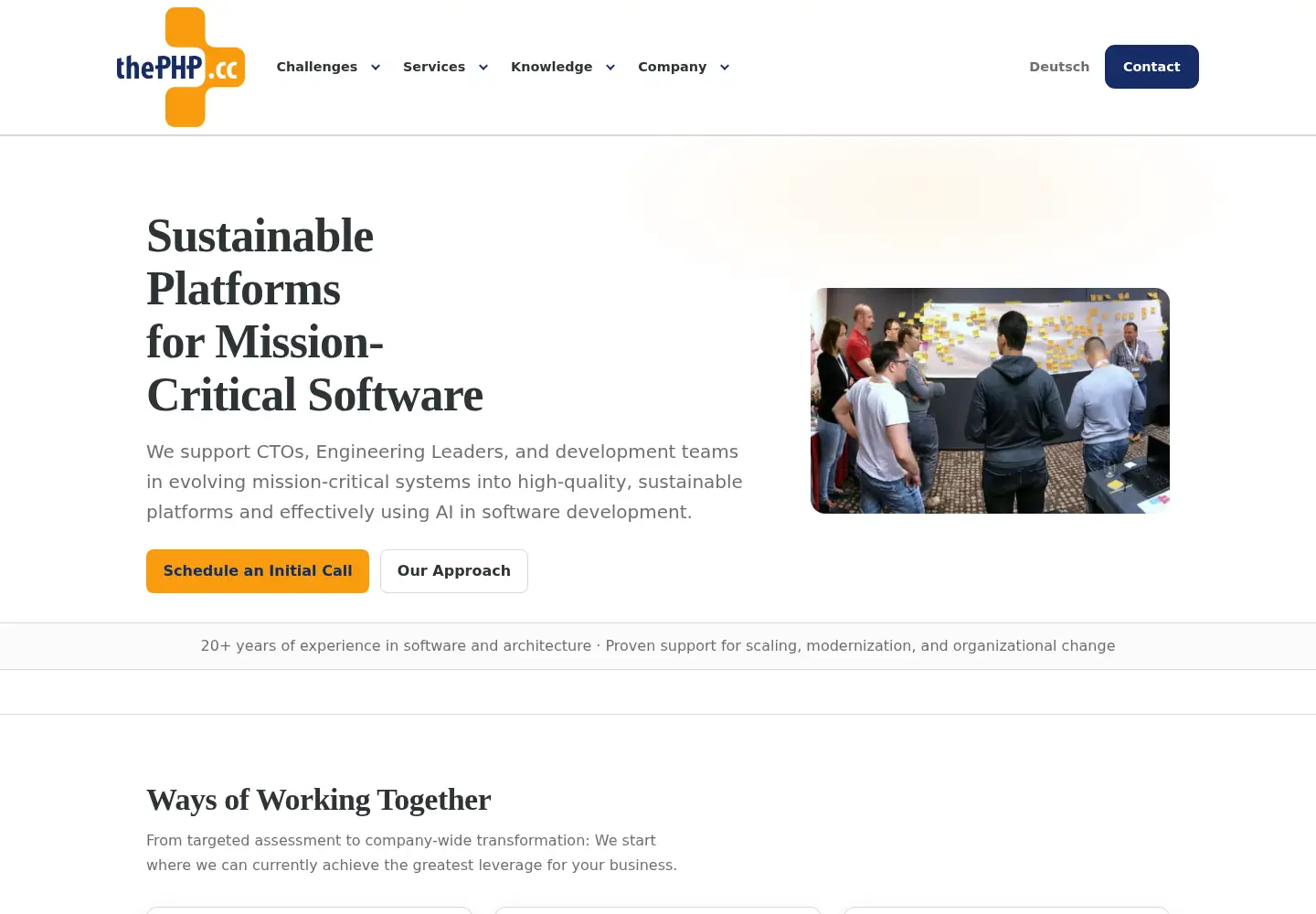 Captured homepage of thephp.cc in the current scan