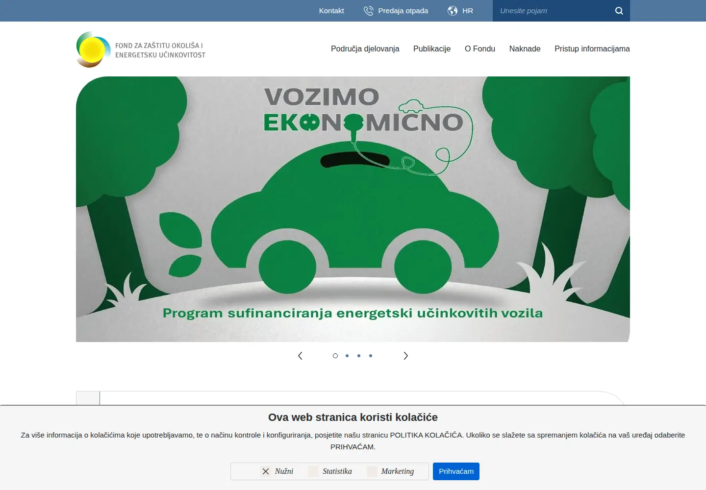 Screenshot of fzoeu.hr