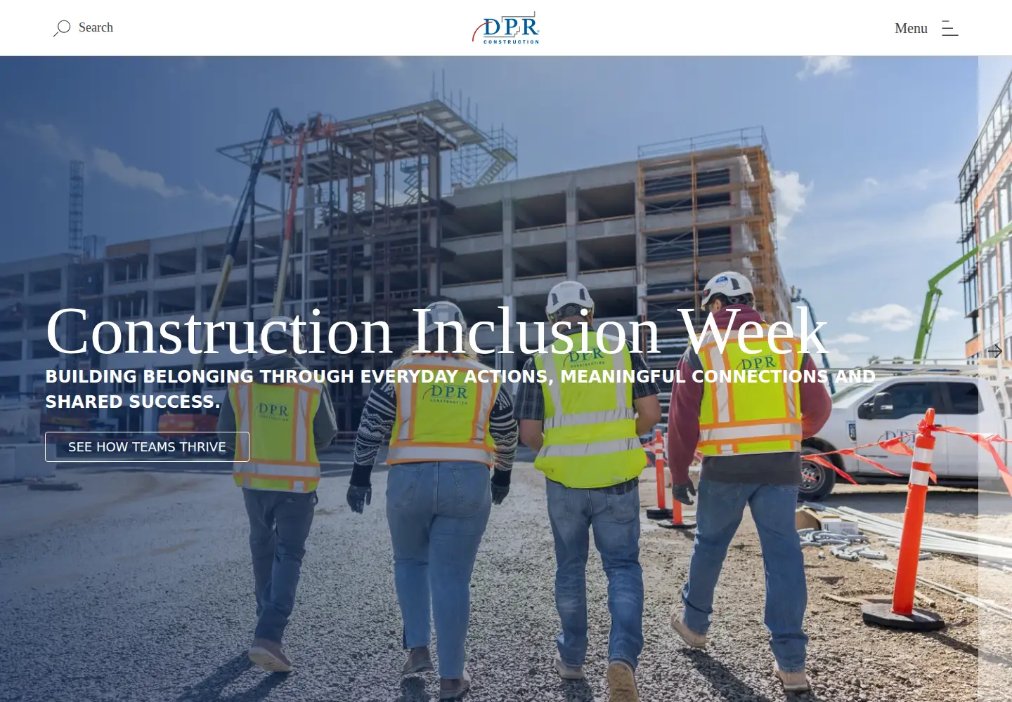 Screenshot of dpr.com