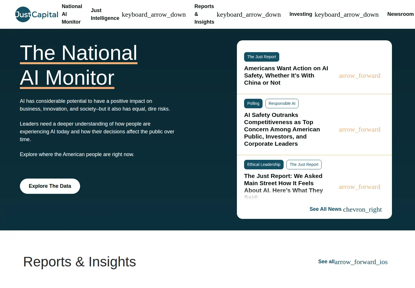 Screenshot of justcapital.com